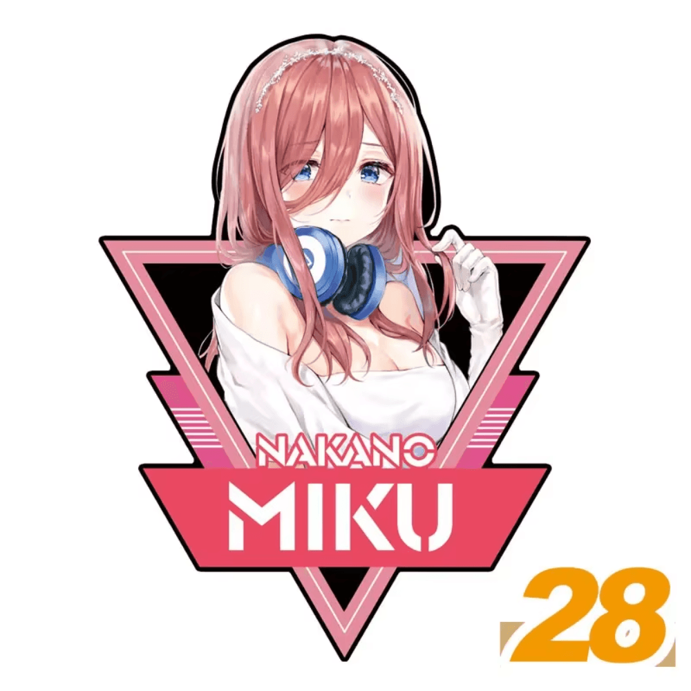 The Quintessential Quintuplets Miku PC Case Sticker Anime Sticker