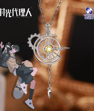 Time Agent Link Click Cheng Necklace Pendant 925 Sterling Silver