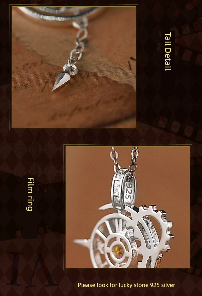 Time Agent Link Click Cheng Necklace Pendant 925 Sterling Silver