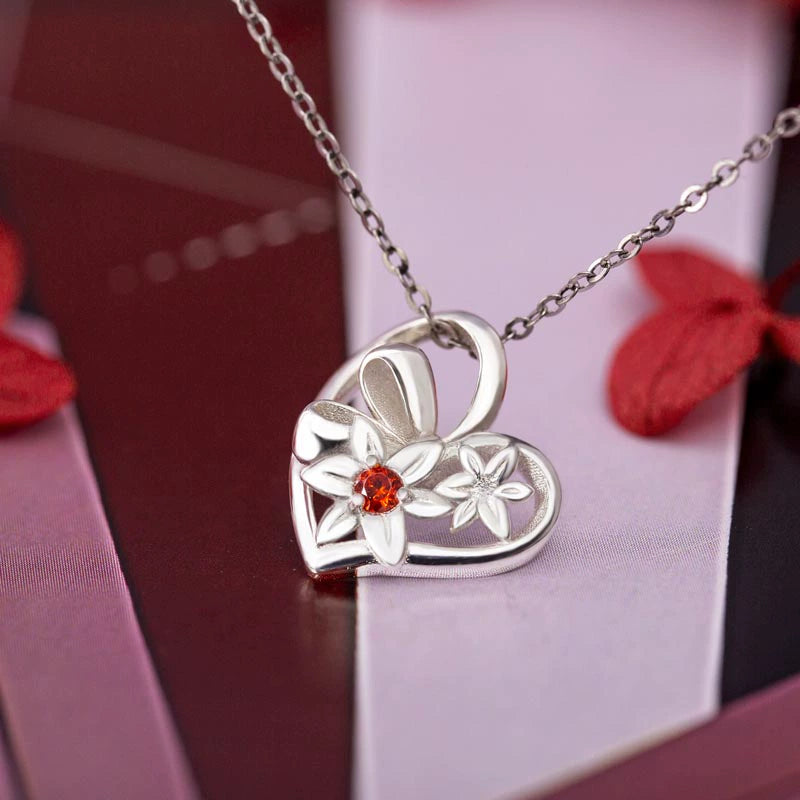 Time Agent Link Click Qiao Ling Necklace Pendant 925 Sterling Silver