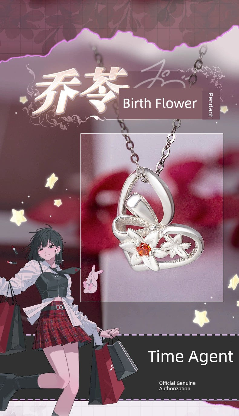 Time Agent Link Click Qiao Ling Necklace Pendant 925 Sterling Silver