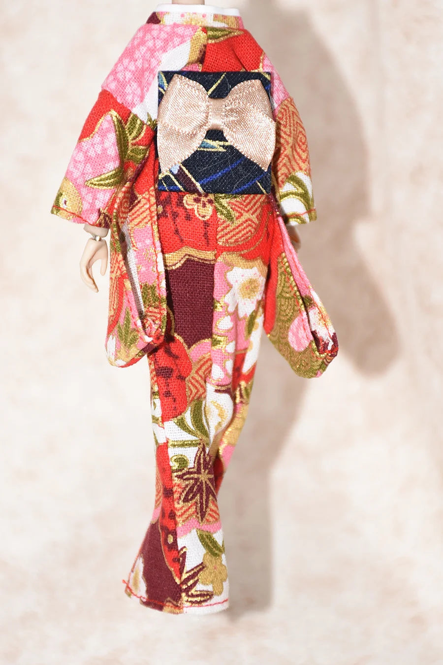 Traditional Japanese Kimono Accessory For 6-Inch Female Action Figure