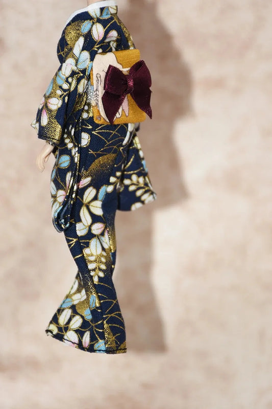 Traditional Japanese Kimono Accessory For 6-Inch Female Action Figure