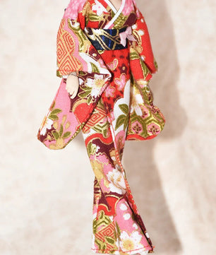 Traditional Japanese Kimono Accessory For 6-Inch Female Action Figure