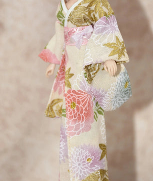Traditional Japanese Kimono Accessory For 6-Inch Female Action Figure
