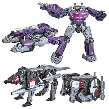 Transformers Studio Series Core Action Figures Ravage And Shockwave