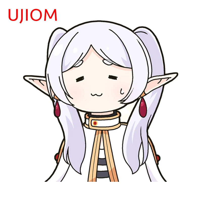 UJIOM Chibi Frieren Sticker Anime Sticker Decal