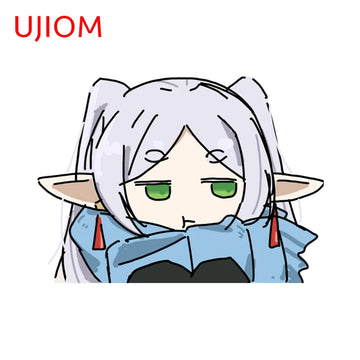 UJIOM Chibi Frieren Sticker Anime Sticker Decal