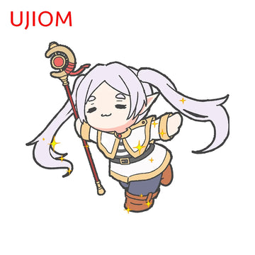 UJIOM Chibi Frieren Sticker Anime Sticker Decal