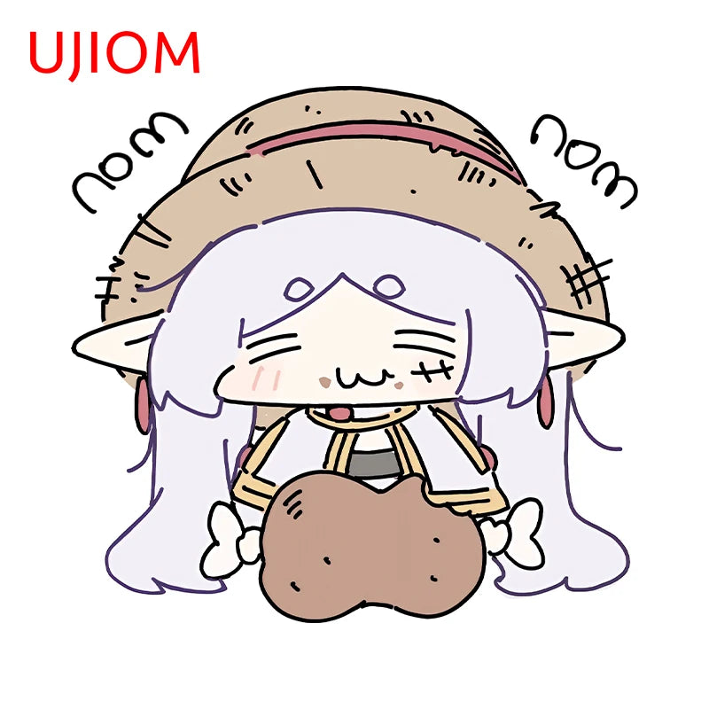 UJIOM Chibi Frieren Sticker Anime Sticker Decal