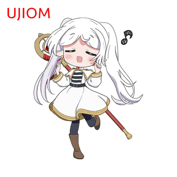 UJIOM Chibi Frieren Sticker Anime Sticker Decal