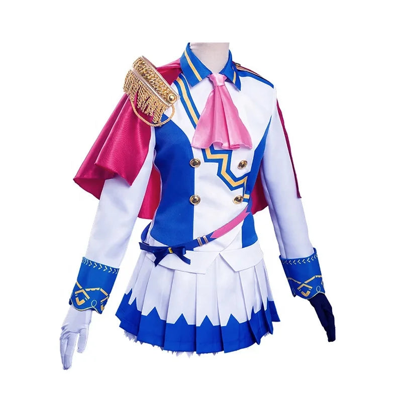 Umamusume Pretty Derby Tokai Teio Cosplay 7pc Anime Cosume Costume Set
