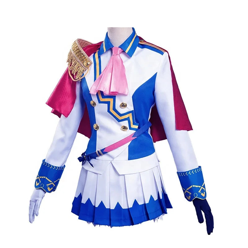 Umamusume Pretty Derby Tokai Teio Cosplay 7pc Anime Cosume Costume Set