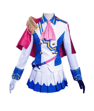 Umamusume Pretty Derby Tokai Teio Cosplay 7pc Anime Cosume Costume Set