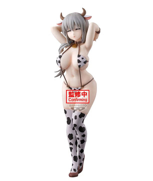 Uzaki-chan Wants to Hang Out! Tsuki Uzaki Cow Print Swimsuit Version Glitter & Glamours Figure
