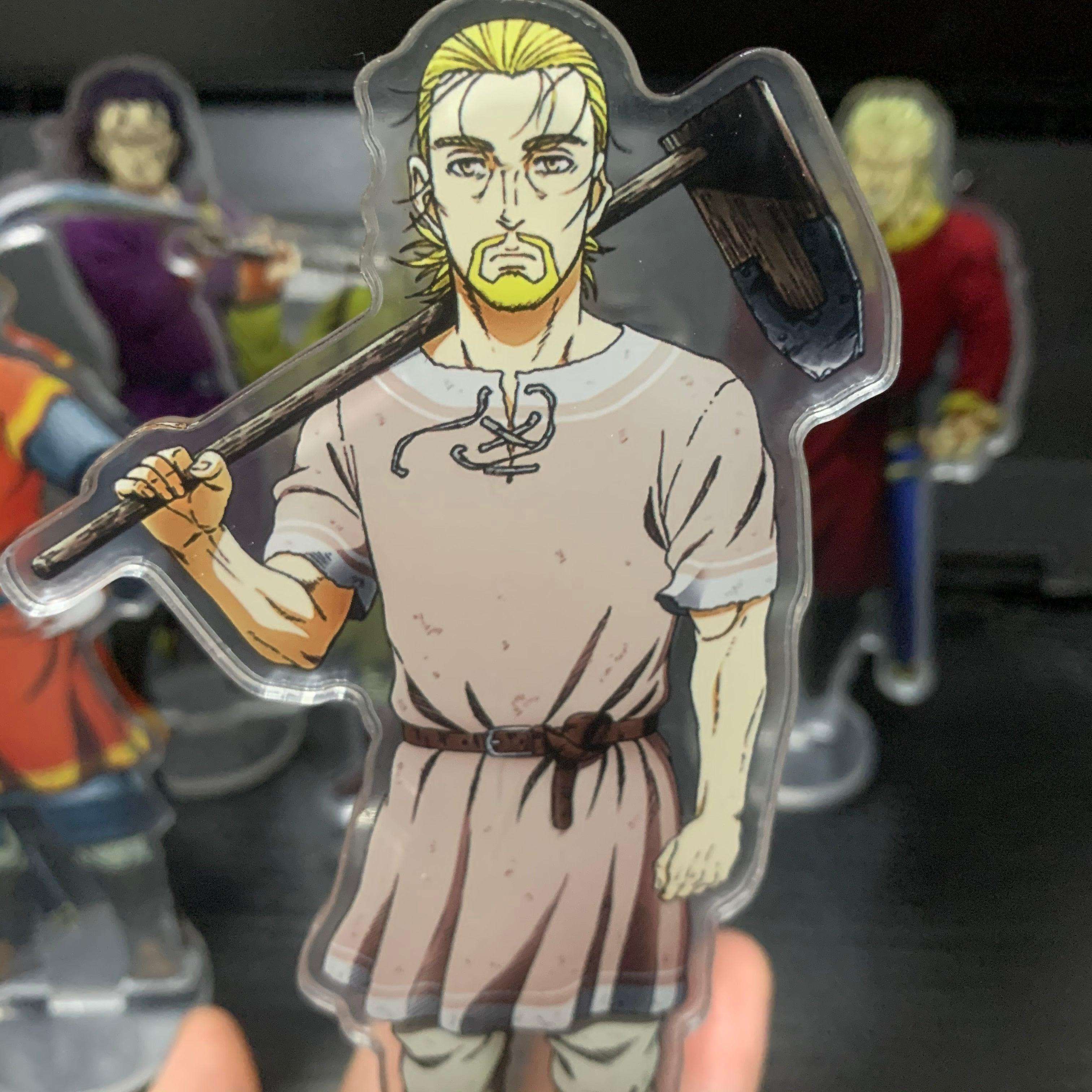 Vinland Saga Einar Anime Figure Acrylic Stand Desk Decor