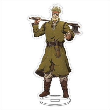 Vinland Saga Thorkell Anime Figure Acrylic Stand Desk Decor