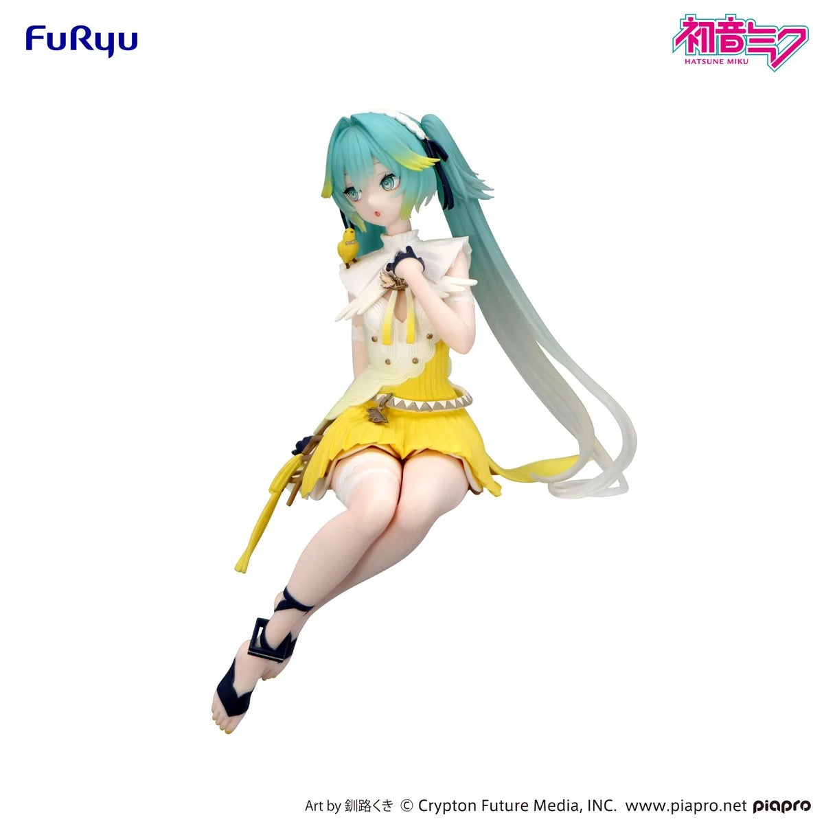 Vocaloid Hatsune Miku Noodle Stopper Figure Canary Bird Version