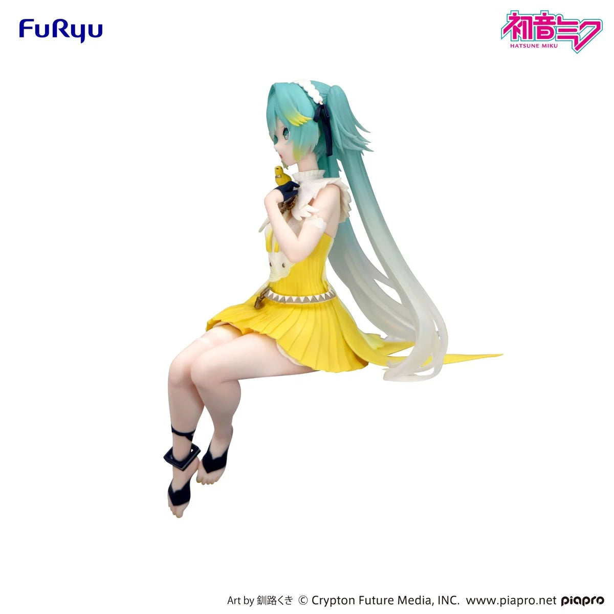 Vocaloid Hatsune Miku Noodle Stopper Figure Canary Bird Version