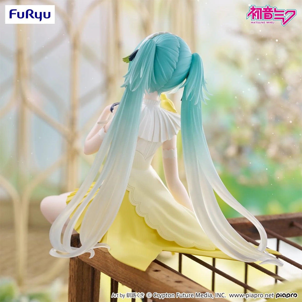 Vocaloid Hatsune Miku Noodle Stopper Figure Canary Bird Version