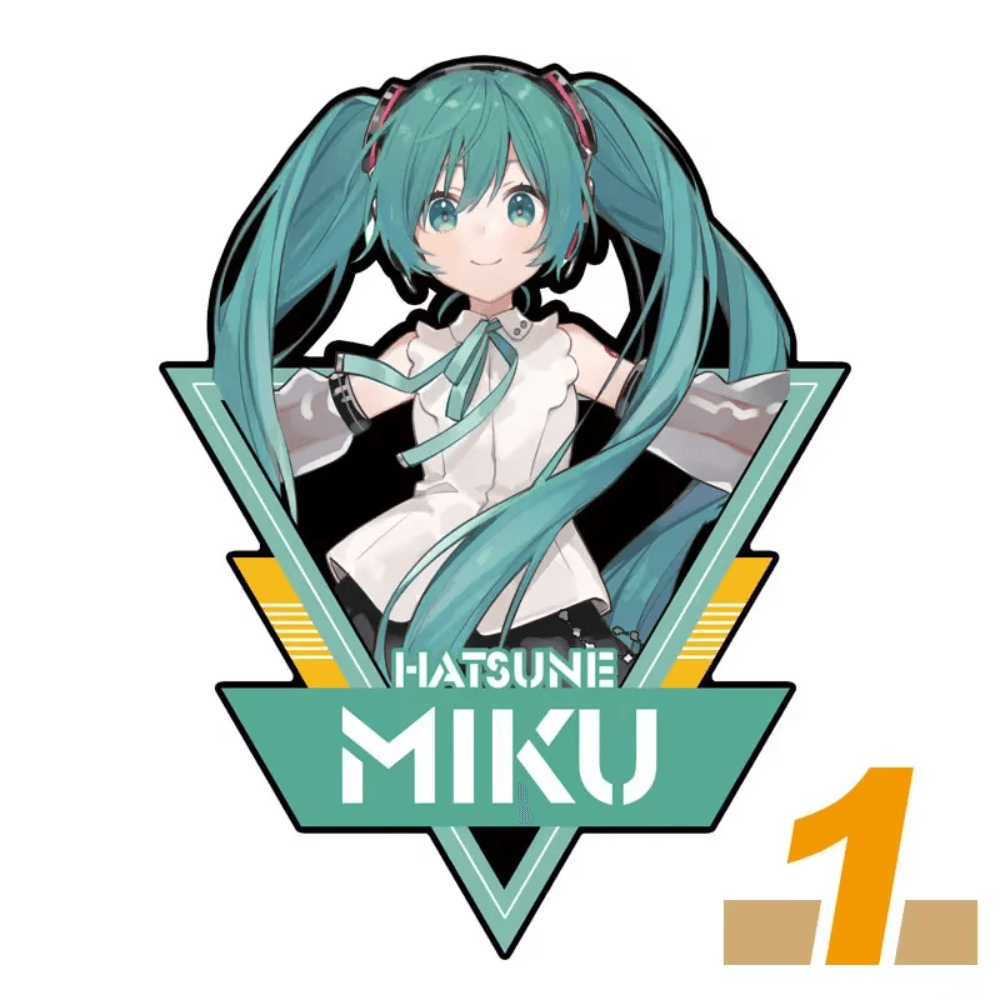 Vocaloid Hatsune Miku PC Case Sticker Anime Sticker Decals