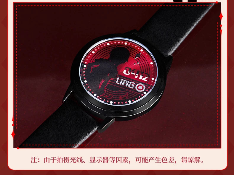Vocaloid Le Zheng Ling Watch Waterproof LED Anime Watch