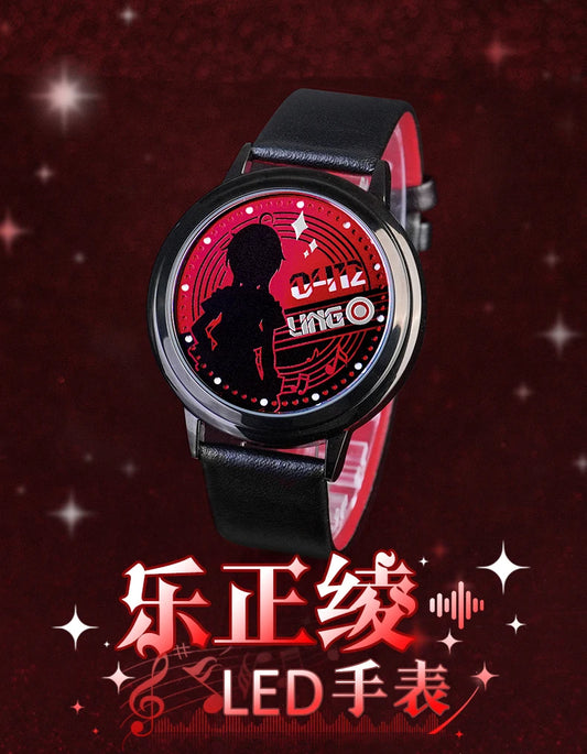 Vocaloid Le Zheng Ling Watch Waterproof LED Anime Watch