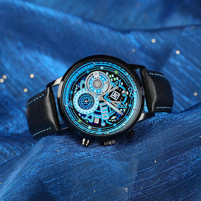 Vocaloid Luo Tianyi Six-Hand Quartz Watch Waterproof Anime Watch