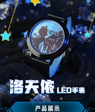 Vocaloid Luo Tianyi Watch Waterproof LED Anime Watch