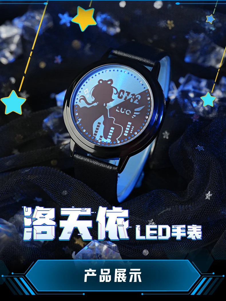 Vocaloid Luo Tianyi Watch Waterproof LED Anime Watch