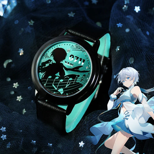 Vocaloid Yan He Watch Waterproof LED Anime Watch