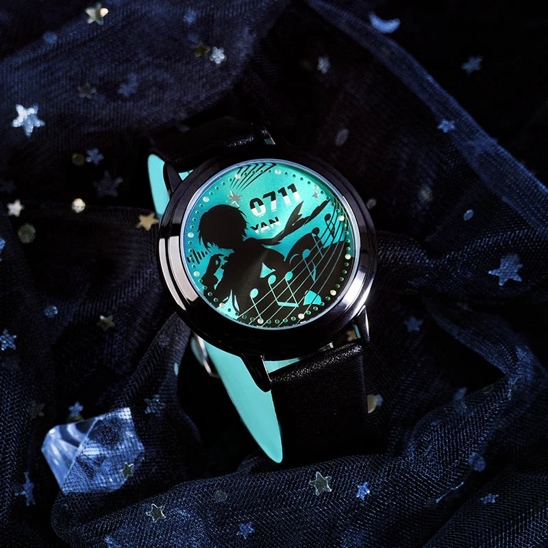 Vocaloid Yan He Watch Waterproof LED Anime Watch