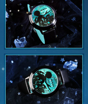 Vocaloid Yan He Watch Waterproof LED Anime Watch