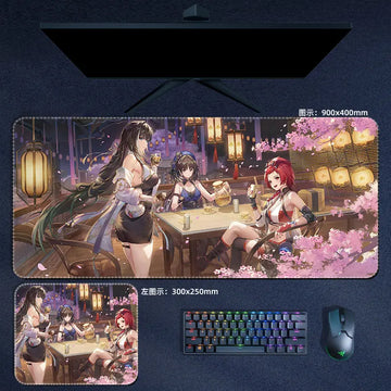 Wuthering Waves Mouse Pad Anime Desk Mat