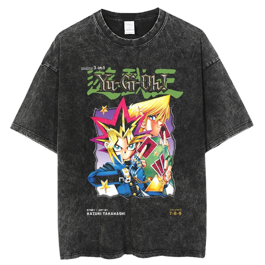 Yu-Gi-Oh! Yugi Joey Shirt Vintage Style Anime Shirt