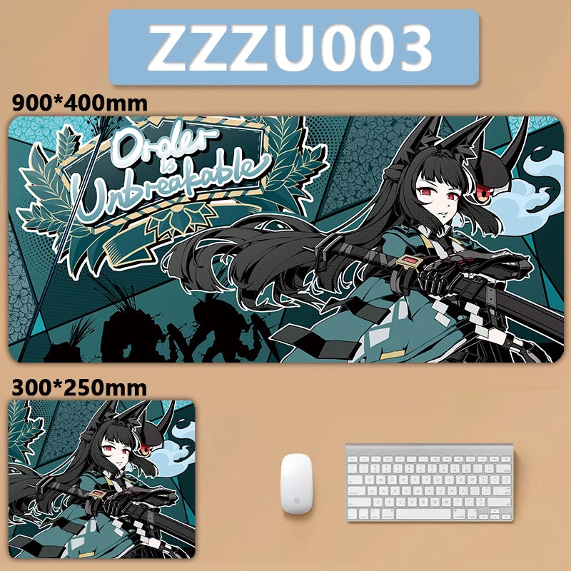 Zenless Zone Zero Hoshimi Miyabi Mouse Pad Anime Desk Mat