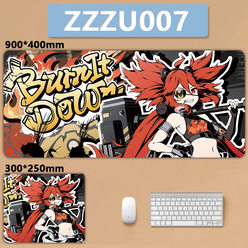 Zenless Zone Zero Koleda Mouse Pad Anime Desk Mat