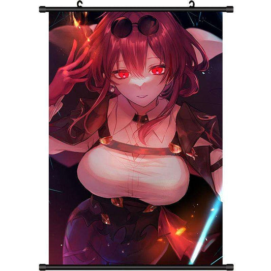 Honkai Star Rail Kafka HD Anime Poster Canvas Scroll