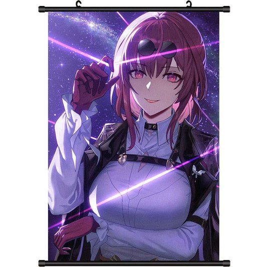 Honkai Star Rail Kafka HD Anime Poster Canvas Scroll