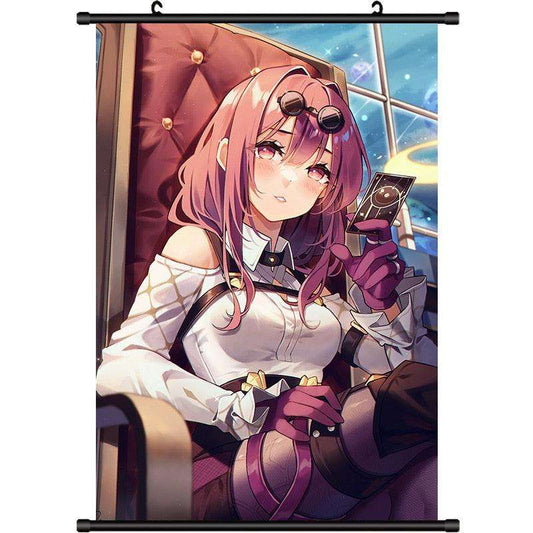 Honkai Star Rail Kafka HD Anime Poster Canvas Scroll